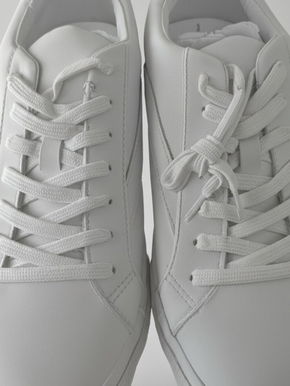 NWT Madewell Sidewalk Low-Top White Leather Sneakers Size [Size 11]